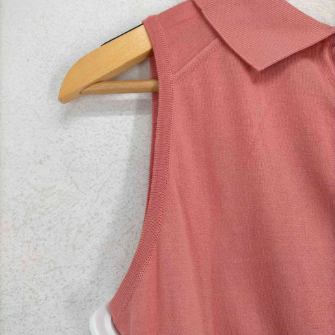 ジョンスメドレー JOHN SMEDLEY 24ss Sleeveless Shirt CORAL レディース JPN:S