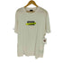 ディーゼル DIESEL ボックス プリント 反射 テープ S/S Tシャツ メンズ import:XL