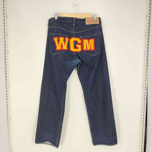 アベイシングエイプ BAPE by A BATHING APE CITY WGM SHARK DENIM PANT シャーク刺繍 デニムパンツ メンズ JPN:L