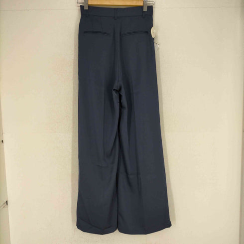 アニュアンス anuans グロスサテンツータックワイドパンツ レディース JPN:M