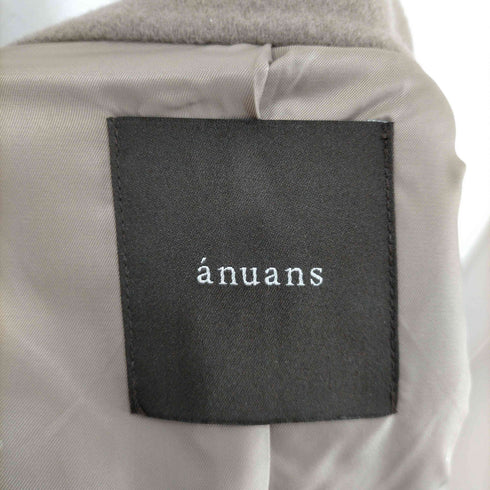 アニュアンス anuans 23AW リバーロングチェスターコート レディース JPN:S