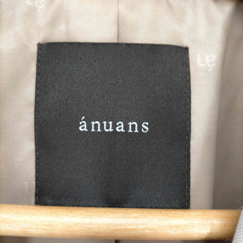 アニュアンス anuans ウールブレンドシングルジャケット レディース FREE