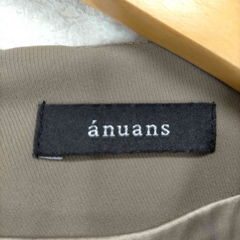アニュアンス anuans フロントリボンデザインワンピース レディース JPN:M