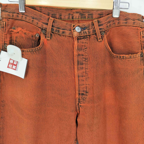 リーバイス Levis 5010114 ボタン裏522 後染め ボタンフライ デニムパンツ メンズ W34/L34