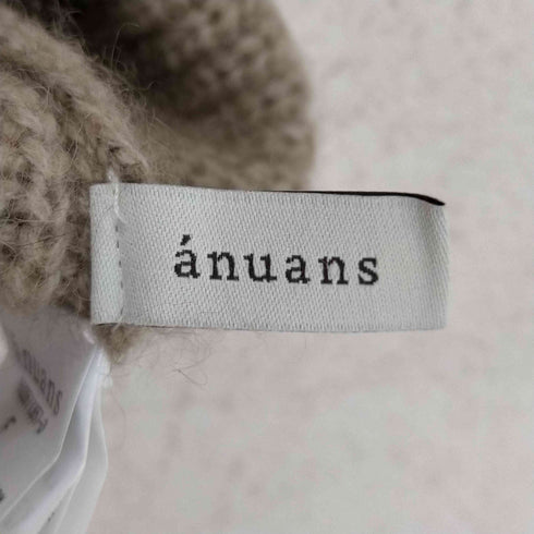 アニュアンス anuans マルチウールアームウォーマーセットニットプルオーバー レディース FREE