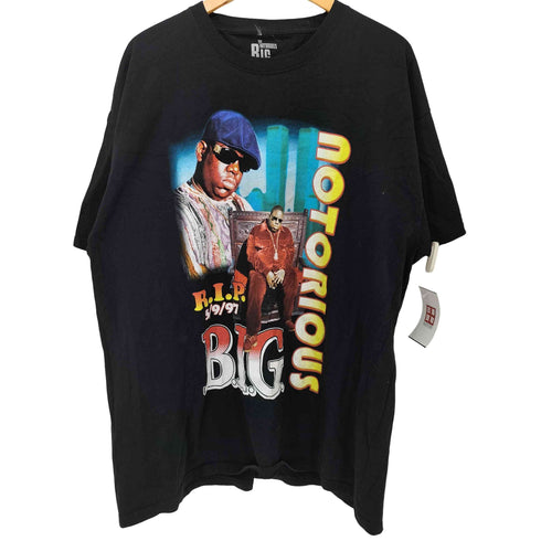 XXL 片面プリントクルーネックTシャツ HIPHOP メンズ import:XXL