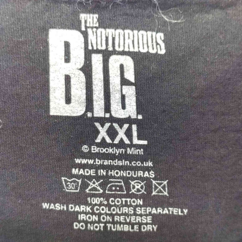 XXL 片面プリントクルーネックTシャツ HIPHOP メンズ import:XXL