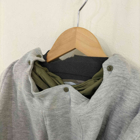 ザラ ZARA スウェットフード付き トレンチコート レディース S-M