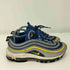 ナイキ NIKE AIR MAX 97 WOLF GREY/TOUR YELLOW-GYM BLUE ローカットスニーカー メンズ JPN:26