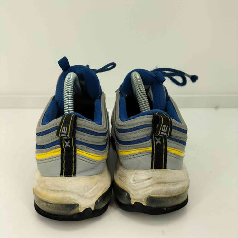 ナイキ NIKE AIR MAX 97 WOLF GREY/TOUR YELLOW-GYM BLUE ローカットスニーカー メンズ JPN:26