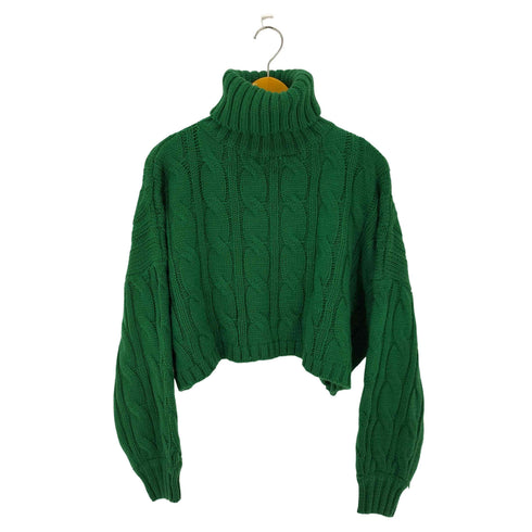 the prana クロップド編み込みニット レディース