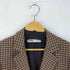 ザラ ZARA タータンチェックオーバーサイズテーラードジャケット レディース import:M