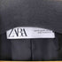 ザラ ZARA タータンチェックオーバーサイズテーラードジャケット レディース import:M