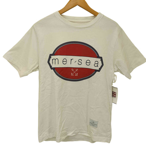 エディフィス EDIFICE MERSEA クルーネックプリント半袖Tシャツ メンズ L