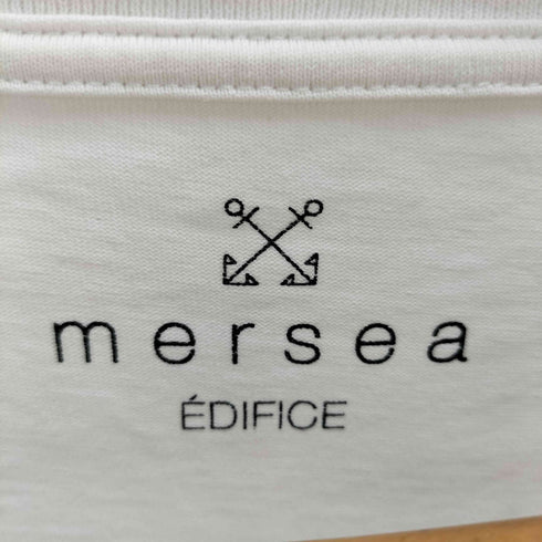 エディフィス EDIFICE MERSEA クルーネックプリント半袖Tシャツ メンズ L