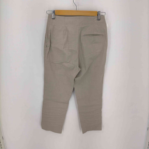 デプレ DES PRES 20SS リネンナイロンストレッチ クロップドパンツ レディース 34