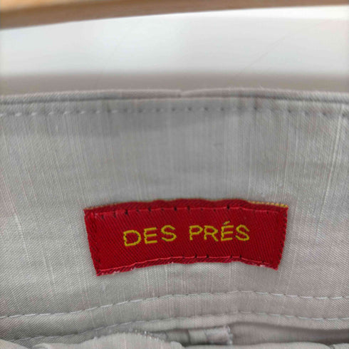 デプレ DES PRES 20SS リネンナイロンストレッチ クロップドパンツ レディース 34