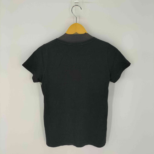 マリークワント MARY QUANT フロントロゴプリントカットソー フラワーロゴ レディース import:M