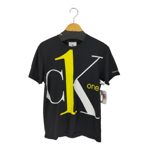 シーケーカルバンクライン ck Calvin Klein CK ONE Logo Crew Neck T-Shirt ロゴ クルーネック Tシャツ レディース import:S