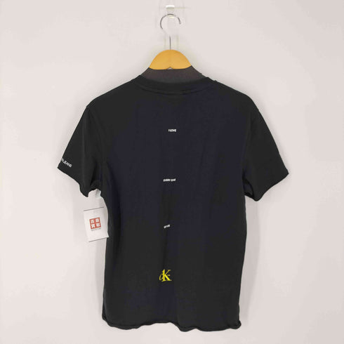 シーケーカルバンクライン ck Calvin Klein CK ONE Logo Crew Neck T-Shirt ロゴ クルーネック Tシャツ レディース import:S
