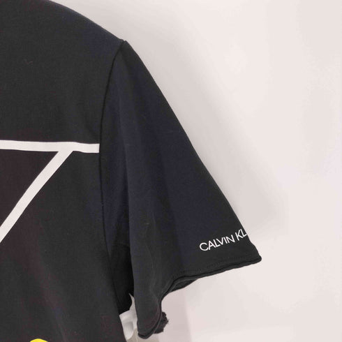 シーケーカルバンクライン ck Calvin Klein CK ONE Logo Crew Neck T-Shirt ロゴ クルーネック Tシャツ レディース import:S