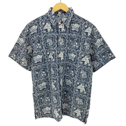 レインスプーナー Reyn Spooner 水着タグ アロハシャツ メンズ import:M