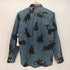 チャオ CIAO COTTON LINEN PRINT SHIRTS CAT メンズ JPN:M