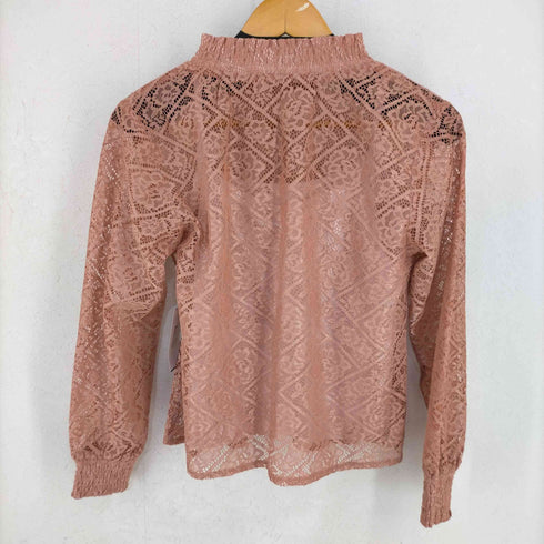 レベッカブティック LEBECCA boutique 総レース 花柄 ブラウス レディース FREE