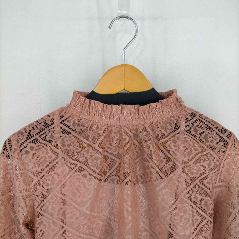 レベッカブティック LEBECCA boutique 総レース 花柄 ブラウス レディース FREE