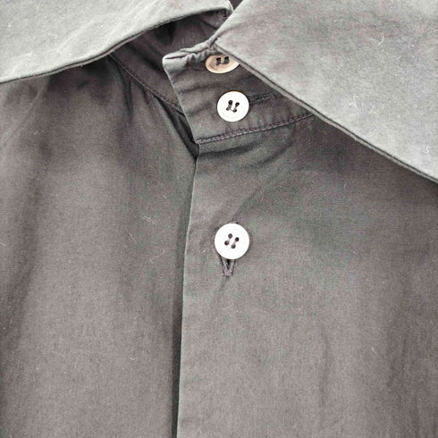 ジュンヤワタナベコムデギャルソン JUNYA WATANABE COMME des GARCONS AD2003 L/S shirt コットンブロード ハイネック レギュラーカラー シャツ レディース JPN:M