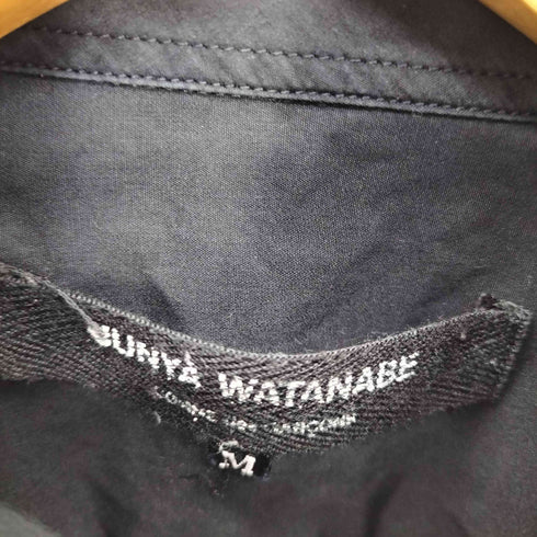 ジュンヤワタナベコムデギャルソン JUNYA WATANABE COMME des GARCONS AD2003 L/S shirt コットンブロード ハイネック レギュラーカラー シャツ レディース JPN:M