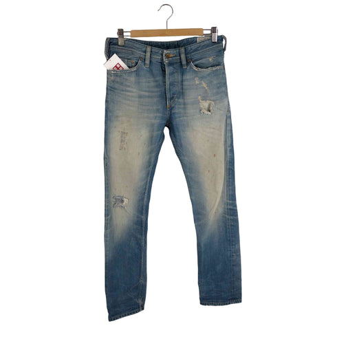 ディーゼル DIESEL WASH 008X2 KOOLTER ボタンフライ テーパードデニムパンツ メンズ W28 L30