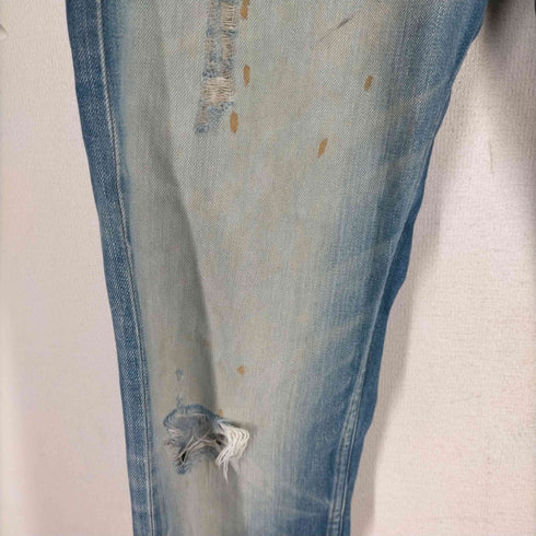 ディーゼル DIESEL WASH 008X2 KOOLTER ボタンフライ テーパードデニムパンツ メンズ W28 L30