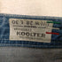 ディーゼル DIESEL WASH 008X2 KOOLTER ボタンフライ テーパードデニムパンツ メンズ W28 L30