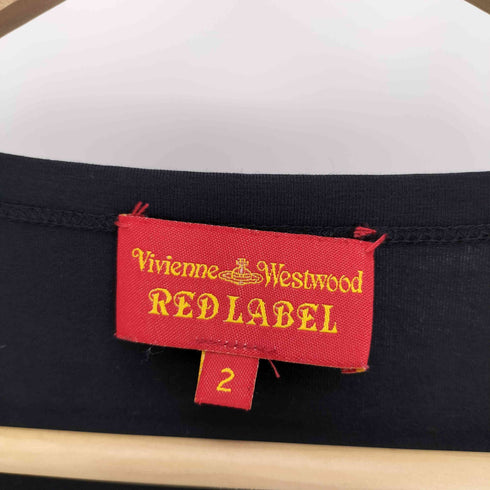 ヴィヴィアンウエストウッドレッドレーベル Vivienne Westwood RED LABEL ビッグ オーブ 刺繍 コットン カーディガン レディース 2