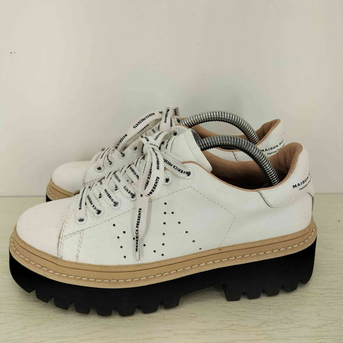 MAISON MAVERICK PRESENTS Shoelace logo sneakers シューレスロゴスニーカー レディース JPN:23.5