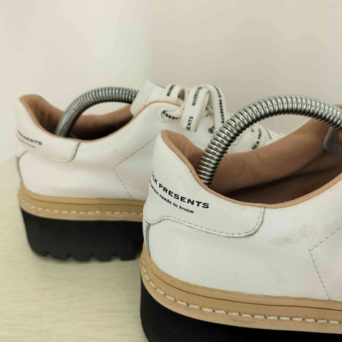 MAISON MAVERICK PRESENTS Shoelace logo sneakers シューレスロゴスニーカー レディース JPN:23.5