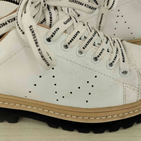 MAISON MAVERICK PRESENTS Shoelace logo sneakers シューレスロゴスニーカー レディース JPN:23.5