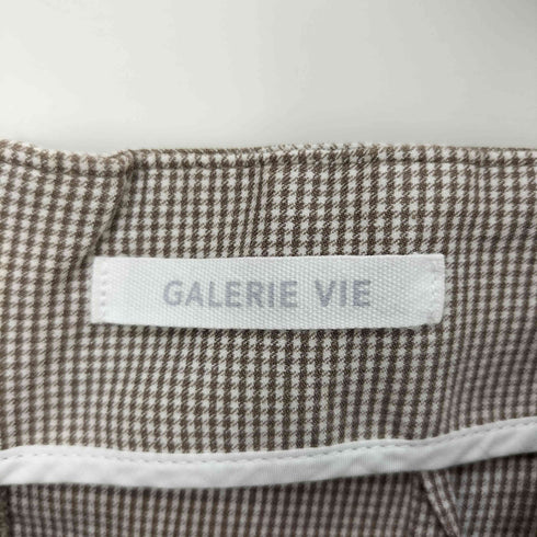 ギャルリーヴィー GALERIE VIE コットンリネンストレッチ Iラインスカート レディース 36