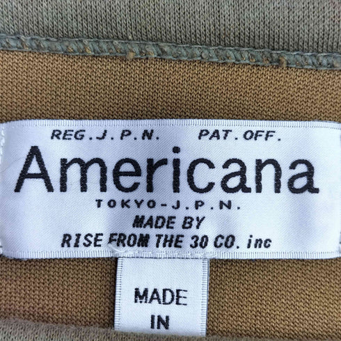 アメリカーナ Americana ボンディングスウェット レディース