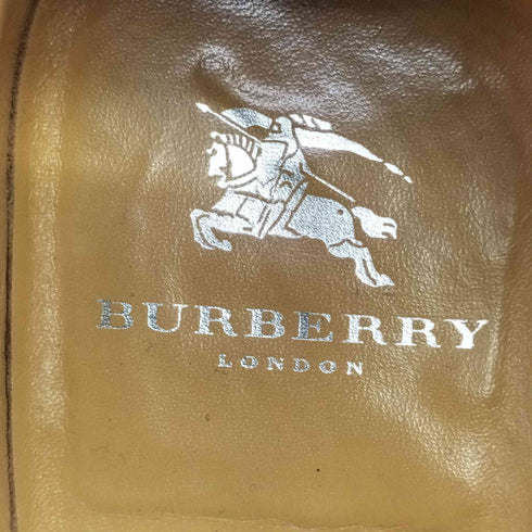 バーバリーロンドン BURBERRY LONDON ストレートチップ スクエアトゥ ドレスシューズ メンズ JPN:25