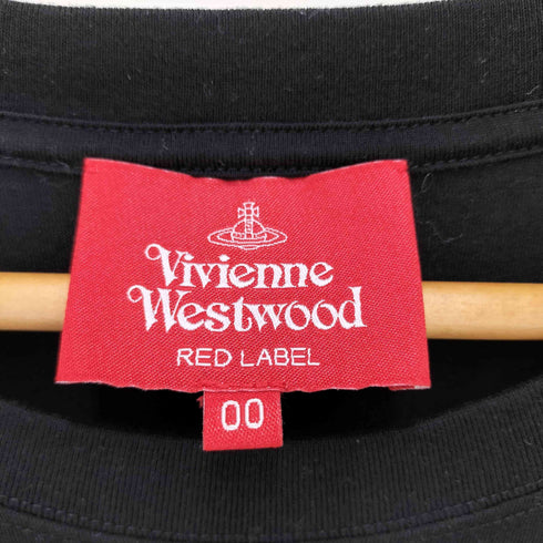 ヴィヴィアンウエストウッドレッドレーベル Vivienne Westwood RED LABEL クルーネックプリント半袖T レディース 00