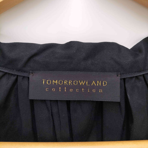 トゥモローランドコレクション TOMORROWLAND collection ストレッチブロード ハイネックブラウス レディース 36