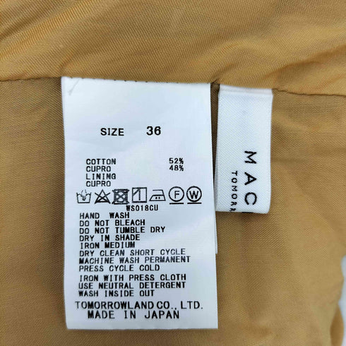 マカフィー MACPHEE HERALBONY DRESS ドレスワンピース レディース 36