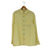 ギャップ Gap LINEN ステッチデザイン リネンシャツ メンズ import:L
