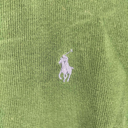 ポロラルフローレン POLO RALPH LAUREN スモールポニー刺繍ハーフジップスウェット メンズ import:XS