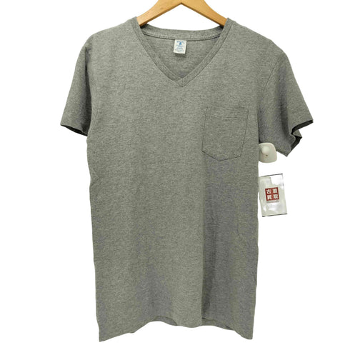 ベルバシーン Velva Sheen ショートスリーブVネックコットンTシャツ ポケットTシャツ メンズ import:S