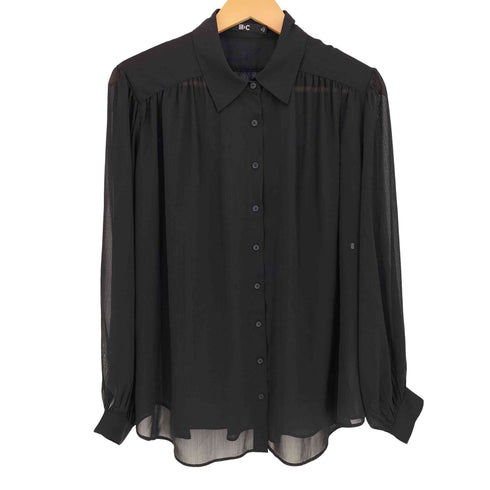 ユニクロシー UNIQLO:C シアーボリュームブラウス レディース JPN:XL