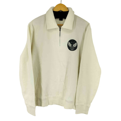 ダブルアールエルラルフローレン RRL RALPH LAUREN Half-Zip Military Sweat メンズ import:L