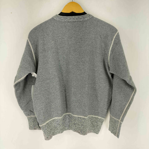 ホワイツビル Whitesville フロントプリントクルーネックスウェット メンズ import:S